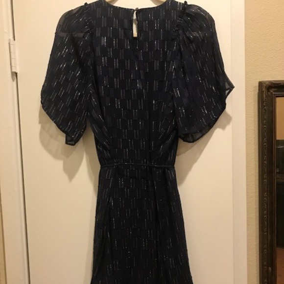 LOFT Navy Dress - Picture 3 of 5